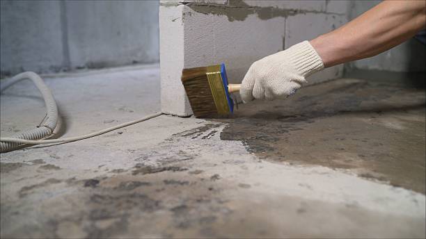 SJ Waterproofing Pros Waterproofing coverage map for Mooreland, IN and surrounding area